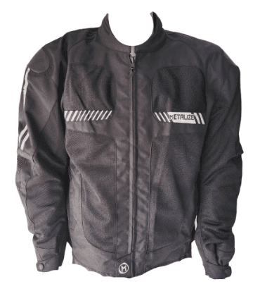 Metalize 494 Black Summer Jacket S/M/2XL