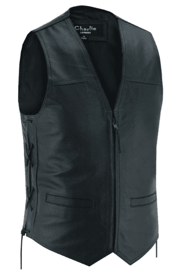 Leather Charlie Vest/Waistcoat