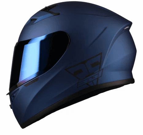 SGI Tyro Element Blue Motorcycle Helmet